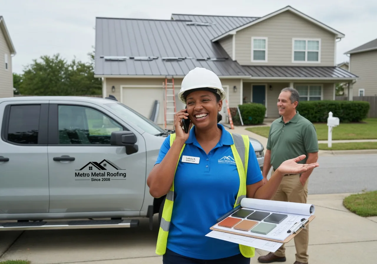 Storm Damage Metal Roof Repair in Munday, WV